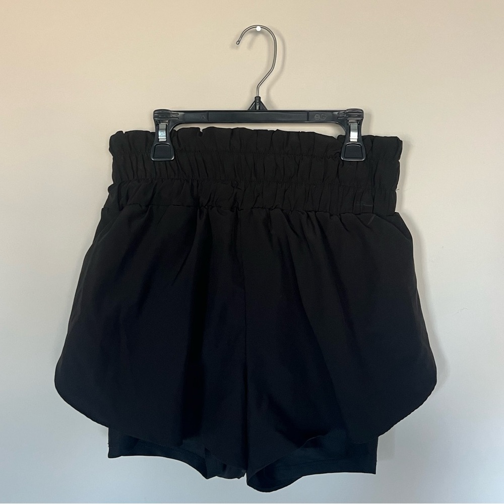 High Waist Black Athletic Shorts | Free People Style | Athleisure | Active Wear
